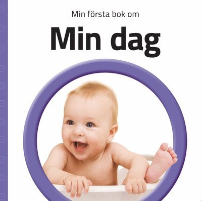 Cover for Min första bok om Min dag (Board book) (2021)
