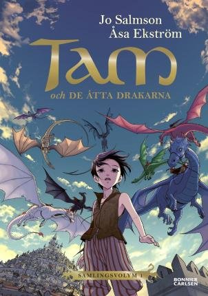 Cover for Jo Salmson · Drakriddare samlingsvolym: Tam och de åtta drakarna (Drakriddare, bok 1-3) (ePUB) (2020)