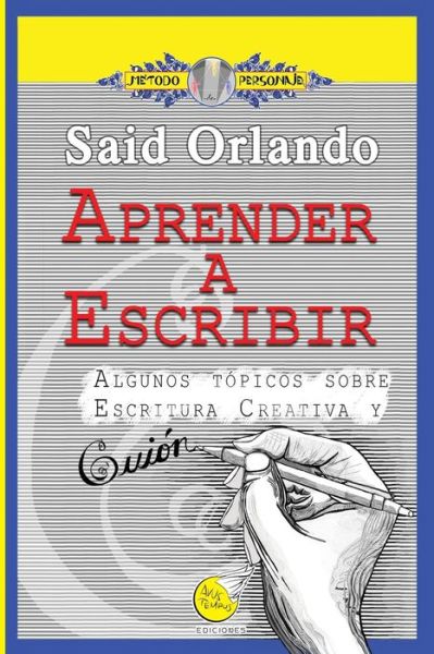 Cover for Said Orlando de la Cruz · Aprender a Escribir (Paperback Book) (2017)