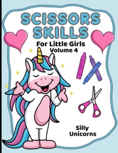 Cover for Aunt Mels Booknook · Scissor Skills For Little Girls (Paperback Book) (2021)