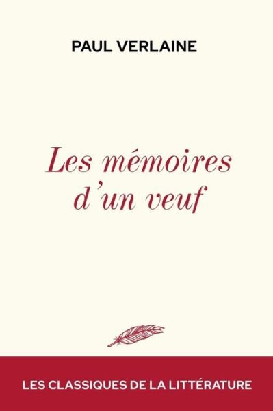 Cover for Paul Verlaine · Les memoires d'un veuf (Paperback Book) (2021)