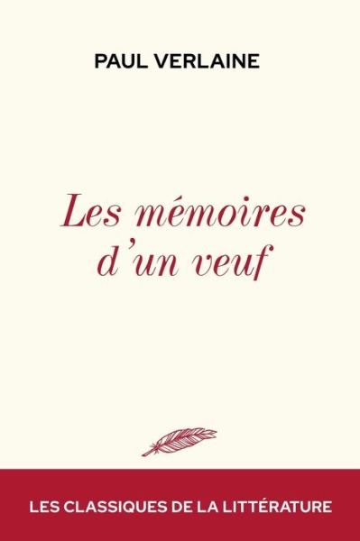 Cover for Paul Verlaine · Les memoires d'un veuf (Taschenbuch) (2021)