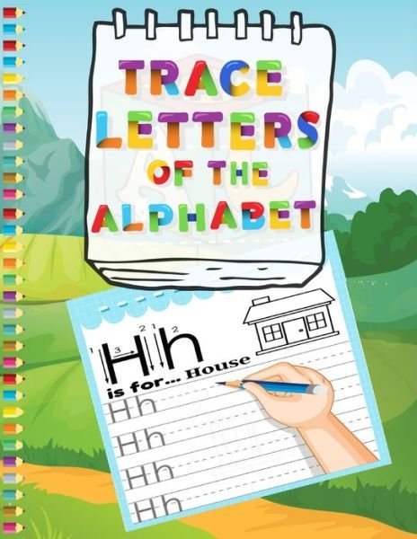 Cover for Fba Press House · Trace Letters Of The Alphabet (Pocketbok) (2020)