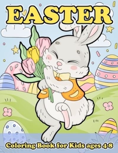 Cover for Nlts Publishing · Easter Coloring Book for Kids ages 4-8 (Paperback Bog) (2021)