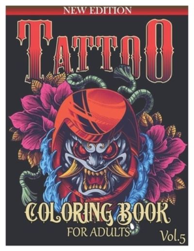 Cover for Benmore Book · Tattoo Coloring Book for Adults (Paperback Book) (2021)