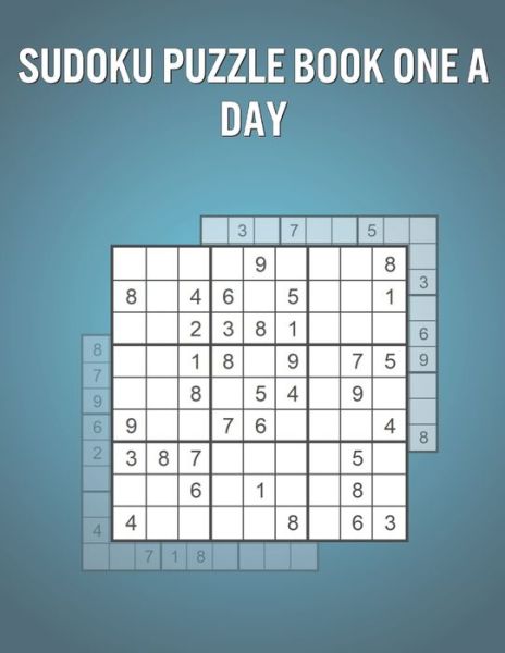 Cover for Claire Evans · Sudoku Puzzle Book One A Day (Paperback Book) (2021)