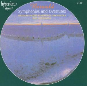 Berwald Symphonies  Overture - Roy Goodman Swedish Radio Sym - Musiikki - HYPERION - 0034571120430 - maanantai 21. kesäkuuta 2004