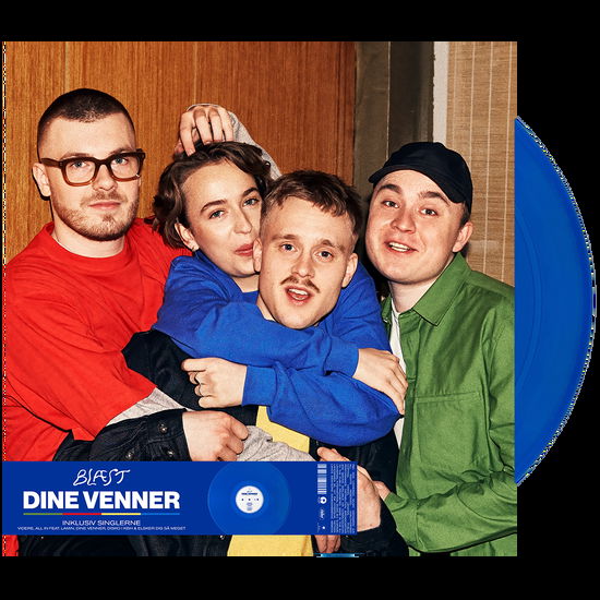 Cover for Blæst · Dine Venner (LP) [Blå vinyl edition] (2024)