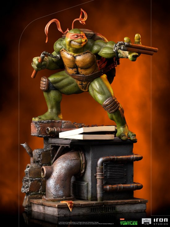 Teenage Mutant Ninja Turtles: Michelangelo 1:10 Scale Statue - Iron Studios - Merchandise - IRON STUDIO - 0618231950430 - 10. marts 2023