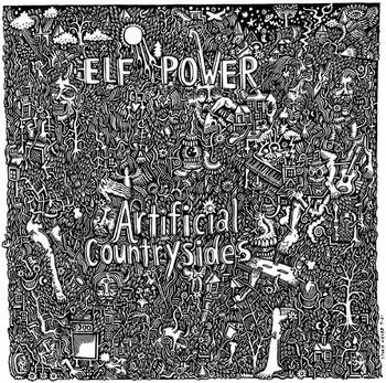 Cover for Elf Power · Artificial Countrysides (CLEAR PURPLE VINYL) (LP) (2022)