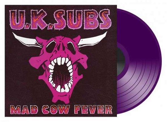 Cover for UK Subs · Mad Cow Fever (LP) [Coloured edition] (2015)