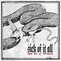 Last Act Of Defiance - Sick Of It All - Musik - BACK ON BLACK - 0803343213430 - 29. november 2019