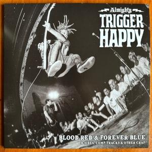 Cover for Almighty Trigger Happy · Blood Red &amp; Forever Blue (LP) [Limited edition] (2023)