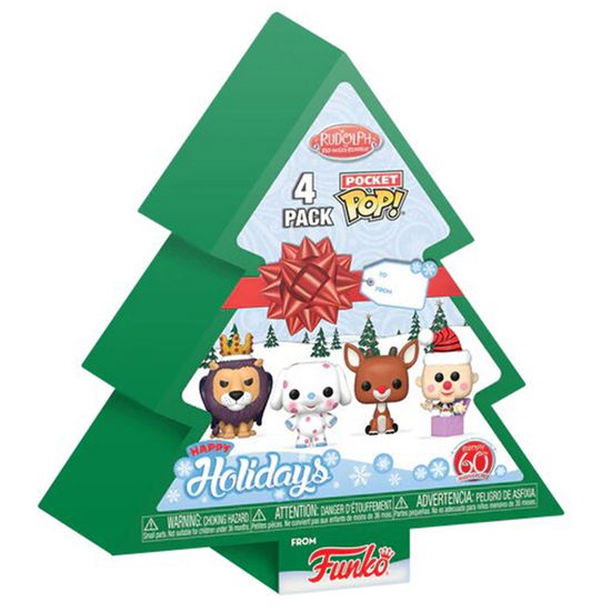 Funko Pocket Pop Rudolph Tree Holiday Box - Pocket Pop Rudolph - Merchandise - Funko - 0889698799430 - September 24, 2024