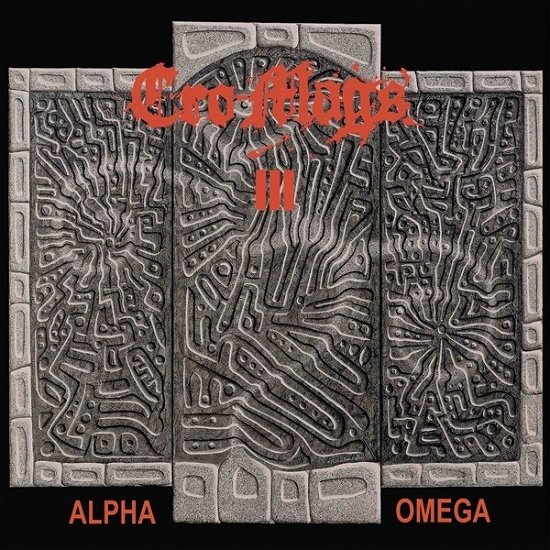 Cover for Cro-mags · Alpha Omega (Clear / Black / Red/ Splatter Vinyl) (LP) (2023)