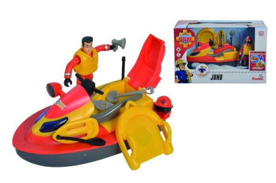 Brandmand Sam Jetski m/ Elvis figur - Tysk version - Simba Toys - Gadżety - Simba Toys - 4006592036430 - 4 października 2021