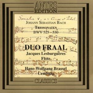 Cover for Bach / Duo Fraal · Trio Sonatas Bwv 525-530 (CD) (1992)