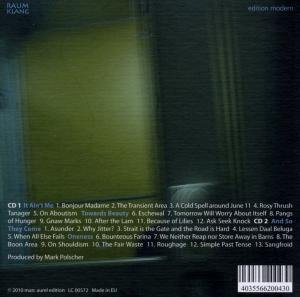 Cover for Mark Polscher · Anakoluth (CD) (2013)