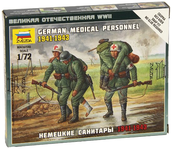 Cover for Zvezda · ZVEZDA - German Medical Personnel 1941-43 (Legetøj)