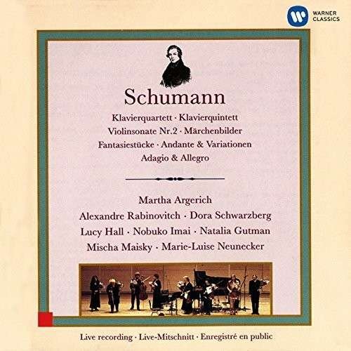 Schumann: Piano Quartet Etc. - Martha Argerich - Música -  - 4943674202430 - 24 de fevereiro de 2015