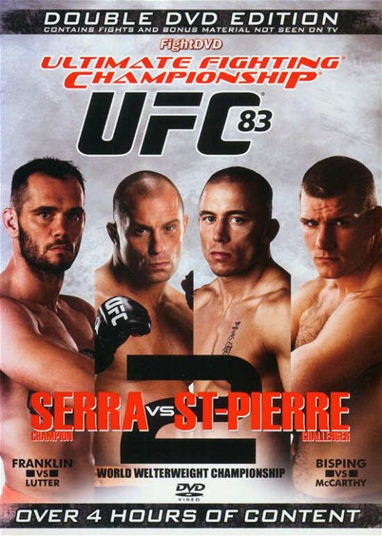 Cover for Ufc 83 Serra vs St-pierre 2 (DVD) (2000)