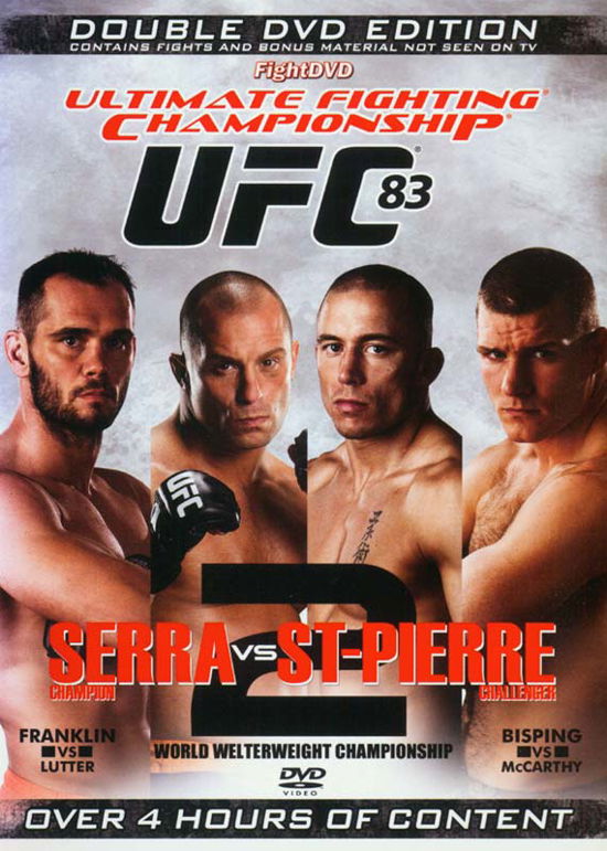 Ufc 83 Serra vs St-pierre 2 -  - Elokuva - Soul Media - 5021123124430 - 2000