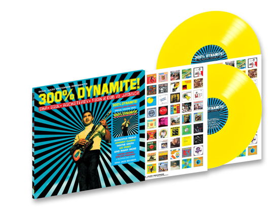 Soul Jazz Records presents · 300% DYNAMITE! Ska, Soul, Rocksteady, Funk and Dub in Jamaica (LP) [RSD 2024 Yellow edition] (2024)