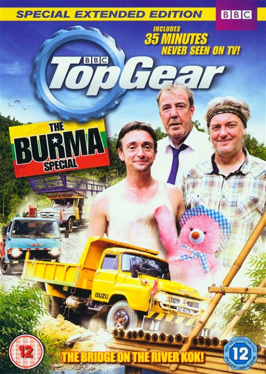 Top Gear: Burma Special - Tv Series - Elokuva - BBC - 5051561039430 - maanantai 2. kesäkuuta 2014
