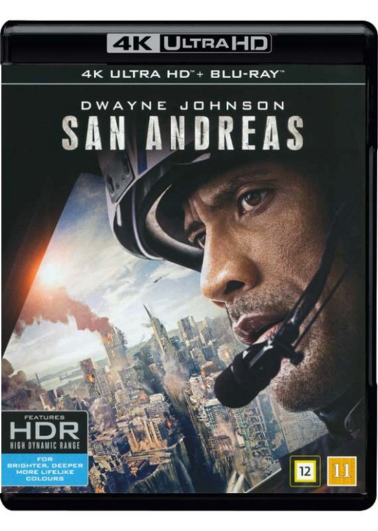 Cover for San Andreas (4K Ultra HD/BD) [4K edition] (2016)