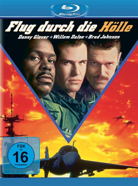 Cover for Danny Glover,ving Rhames,madison Mason · Flug Durch Die Hölle (Blu-ray) (2021)
