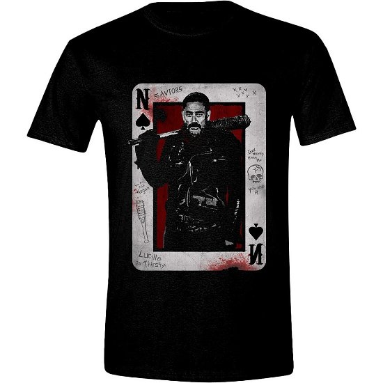 Cover for Walking Dead (The) · Walking Dead (The): Negan Playing Card Black (T-Shirt Unisex Tg. S) (N/A)