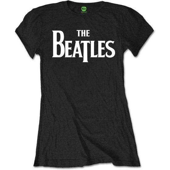 The Beatles Ladies T-Shirt: Drop T (Retail Pack) - The Beatles - Koopwaar -  - 5056170661430 - 