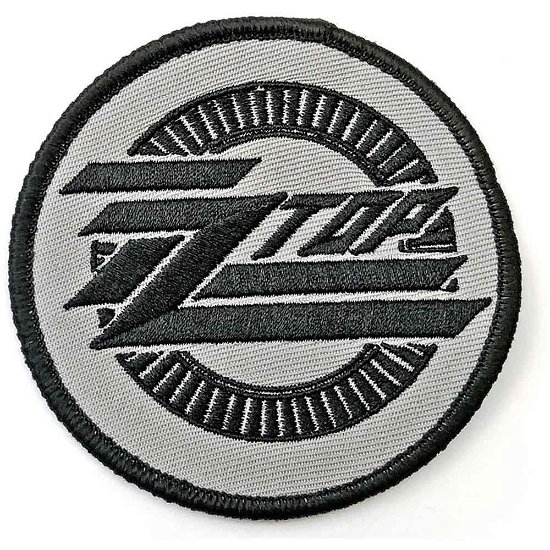 ZZ Top Standard Woven Patch: Circle Logo - ZZ Top - Fanituote -  - 5056368604430 - 