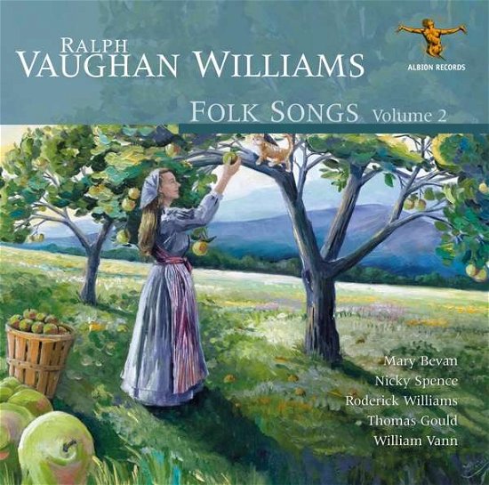 Ralph Vaughan Williams: Folk Songs Volume 2 - Mary Bevan / Nicky Spence / Roderick Williams / William Vann / Thomas Gould - Muziek - ALBION RECORDS - 5060158190430 - 26 maart 2021