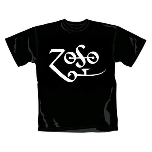 Zoso (T-shirt,schwarz,größe S) - Jimmy Page - Fanituote - CID - 5099945617430 - perjantai 30. marraskuuta 2012