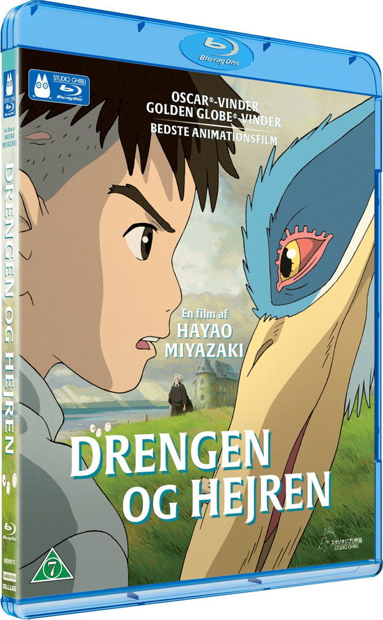 Cover for Hayao Miyazaki · Pojken Och Hägern (Blu-ray) (2024)