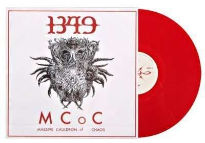 Cover for 1349 · Massive Cauldron of Chaos (Ltd. Clear Red Vinyl) (LP) (2014)