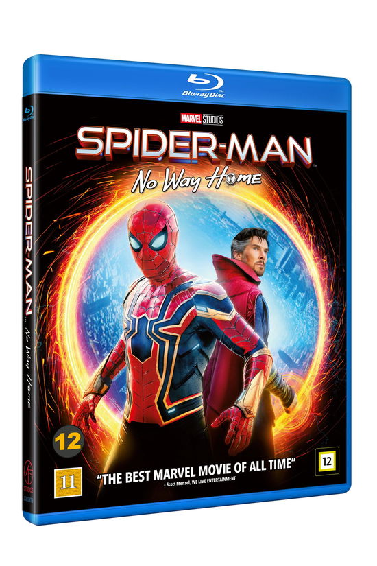 Cover for Spider-man: No Way Home (Blu-Ray) (2022)