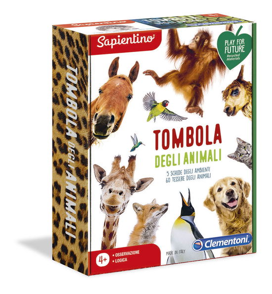 Cover for Clementoni: Sapientino · Tombola Degli Animali (Toys) (2020)