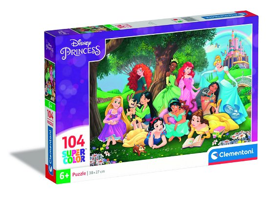 Cover for Clementoni · Puslespil Disney Prinsesser, 104 brikker (Jigsaw Puzzle) (2023)