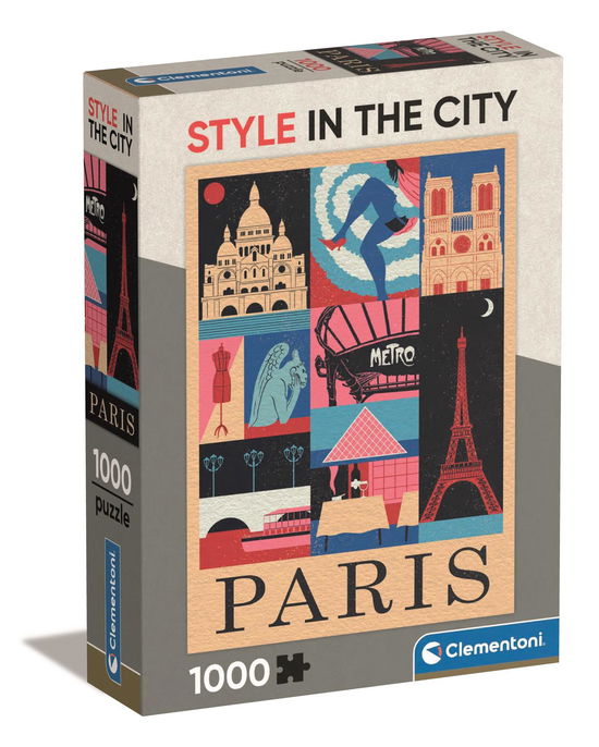 Cover for Style In The City · Style In The City - Paris (Compact Box 1000 stukjes) (GAME) (2024)