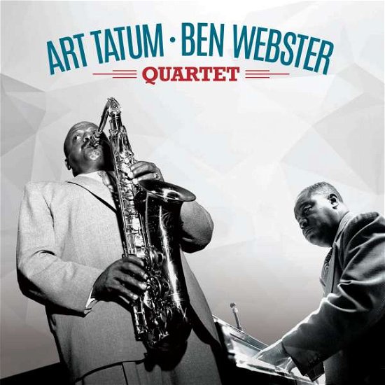 Cover for Art Tatum &amp; Ben Webster · Art Tatum &amp; Ben Webster Quartet (+2 Bonus Tracks) (Transparent Red Vinyl) (LP) [Limited edition] (2021)