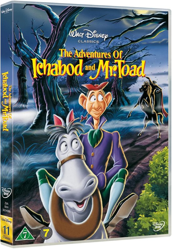 Cover for Ichabod &amp; Mr. Toad · Adventures of Ichabod &amp; Mr Toad, the (DVD) (2007)