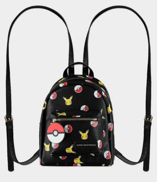 Cover for TShirt · Pokemon: Pickachu Mini Pu Backpack Black (Zaino) (MERCH)