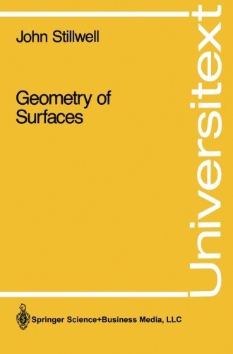 Cover for John Stillwell · Geometry of Surfaces - Universitext (Paperback Bog) [1st Ed. 1992. Corr. 2nd Printing 1995 edition] (1992)