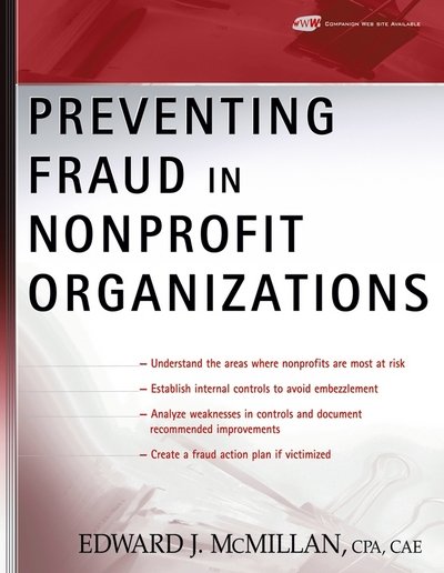 Cover for McMillan, Edward J. (United States Chamber of Commerce) · Preventing Fraud in Nonprofit Organizations (Pocketbok) (2006)