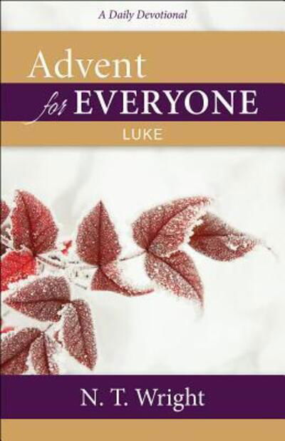 Cover for Wright · Advent for Everyone : Luke : A Daily Devotional (Pocketbok) (2018)