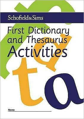 Cover for Carol Matchett · First Dictionary and Thesaurus Activities (Taschenbuch) (2009)