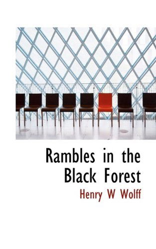 Cover for Wolff · Rambles in the Black Forest (Paperback Book) (2009)