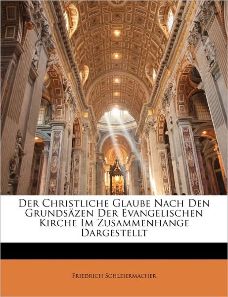 Cover for Schleiermacher · Der Christliche Glaube N (Bok)